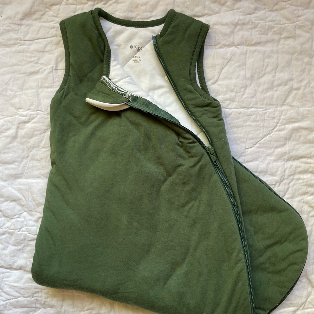 Kyte BABY Olive Green Sleep Sack Pajama
